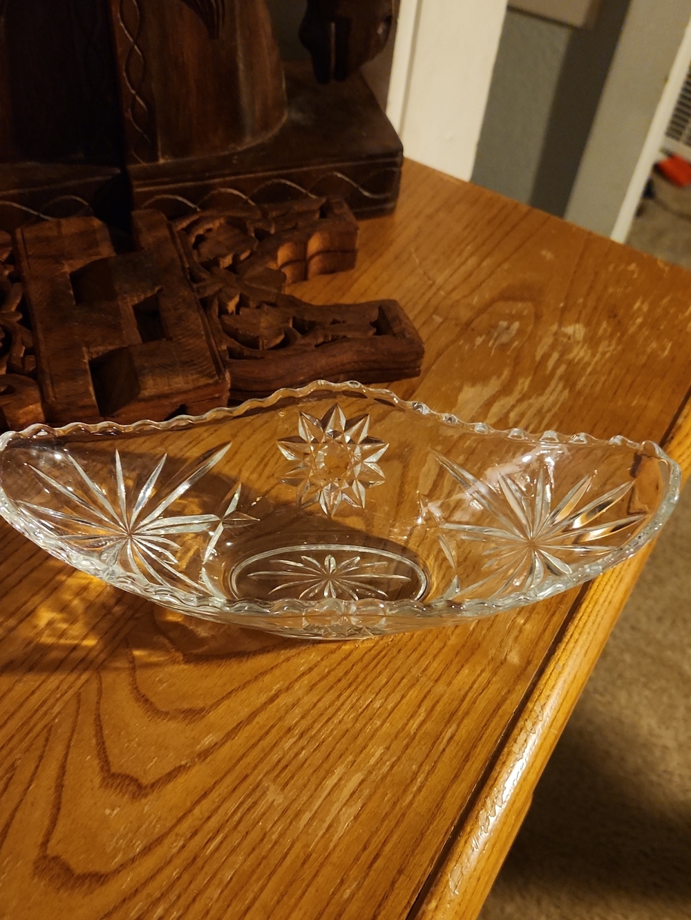 Vintage Anchor Hocking- Bananna Split Boats- Set Of 4